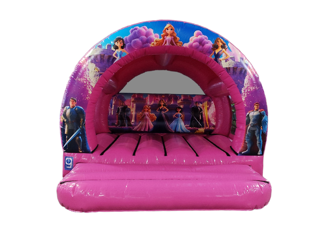 12x12ft Princess Curved Bouncer