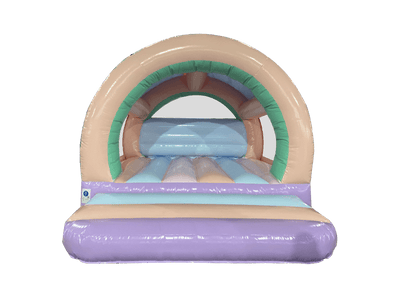 12x12ft Pastel Curved Bouncer