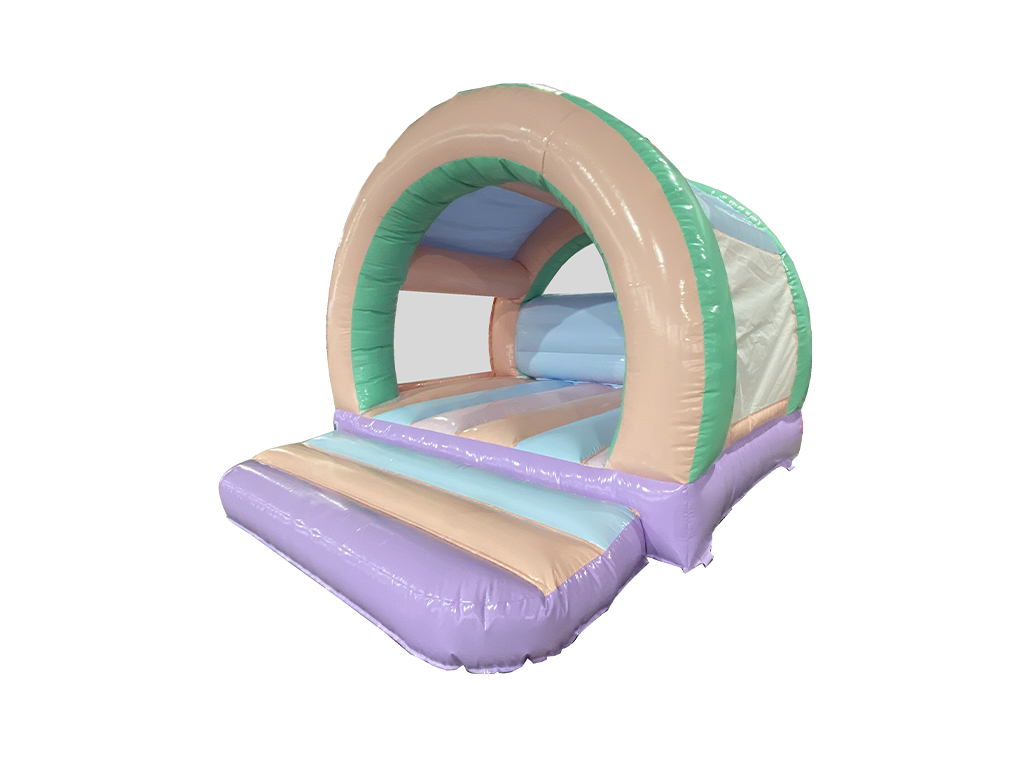 Castel Gonflabil Curbat Pastel 3,7x3,7m