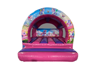 12x12ft Unicorn Curved Bouncer