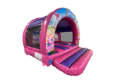 12x12ft Unicorn Curved Bouncer