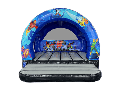 12x12ft Superhero Curved Bouncer