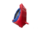 Tir au panier basketball rouge et bleu simple