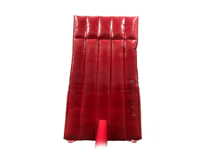 Tir au panier basketball rouge et bleu simple