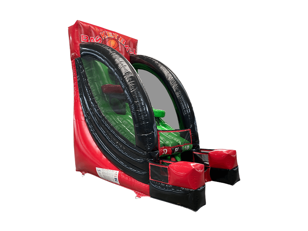 Red & Black Basketball Shootout Single