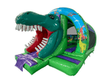 Combinación de tobogán frontal de dinosaurio 3D 5.5x4.6m