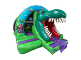 Combinación de tobogán frontal de dinosaurio 3D 5.5x4.6m