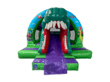 Combinación de tobogán frontal de dinosaurio 3D 5.5x4.6m