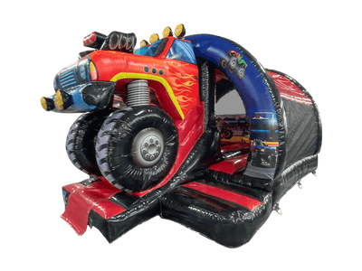 18x15ft 3D Monster Truck Front Slide Combi