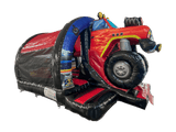 5,5x4,6m 3D Monster Truck Voorste Glijbaan Combi