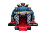 5,5x4,6m 3D Monster Truck Voorste Glijbaan Combi