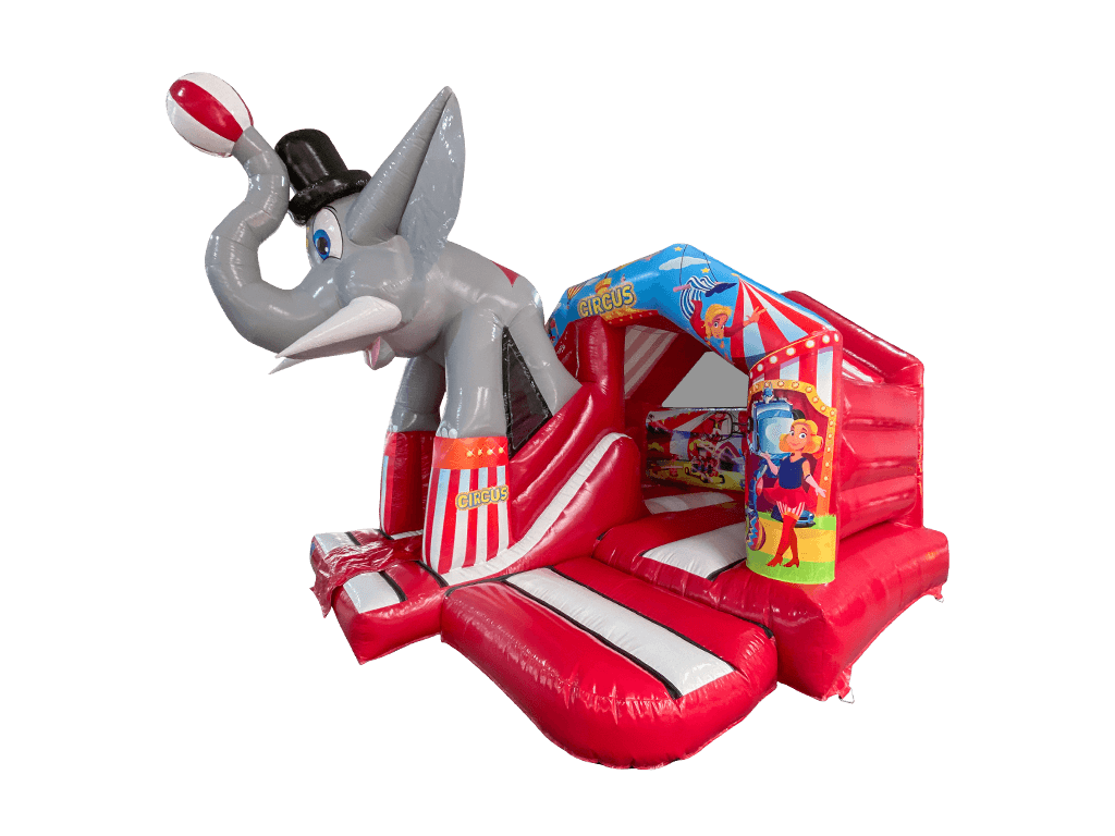 5x4m 3D Circus Front Slide Combi