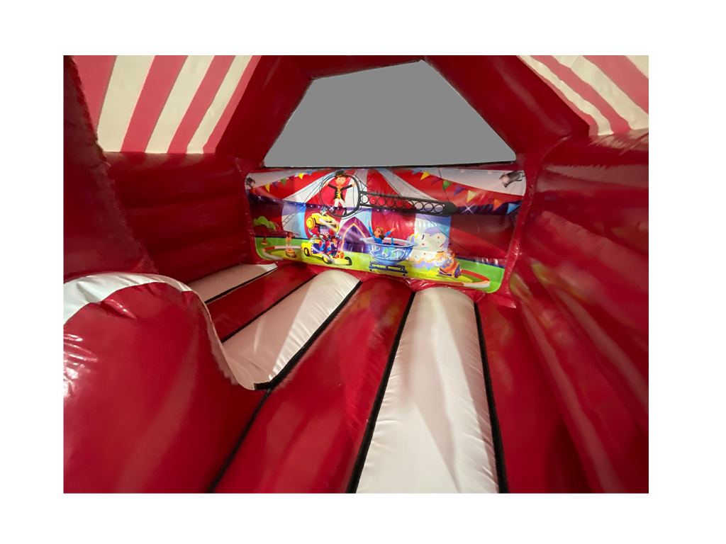 5x4m 3D Circus Front Slide Combi