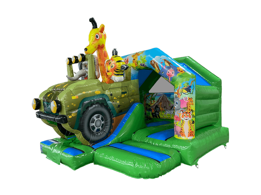 Combinazione Scivolo Frontale 3D Safari 5x4m