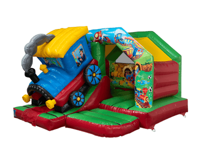 15x12ft 3D Train Front Slide Combi