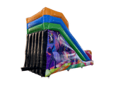Tobogan disco multicolor platformă 3m