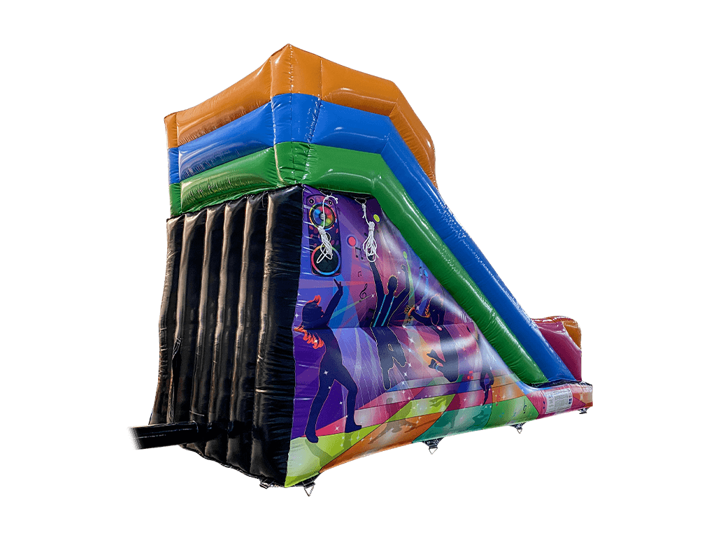 Tobogan disco multicolor platformă 3m