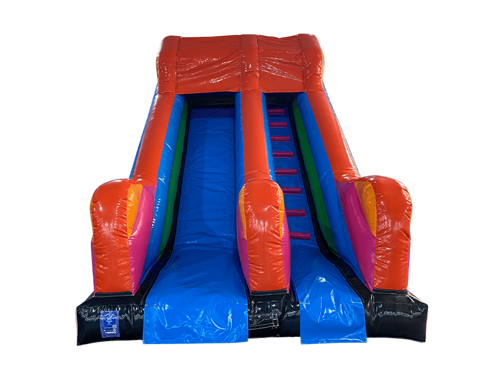 Tobogan disco multicolor platformă 3m
