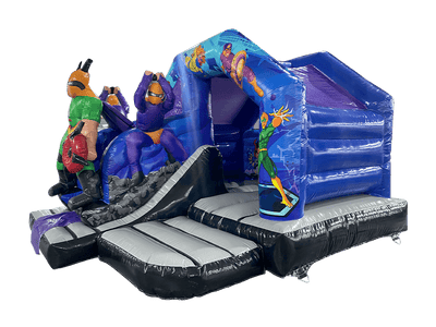 15x12ft 3D Superhero Front Slide Combi