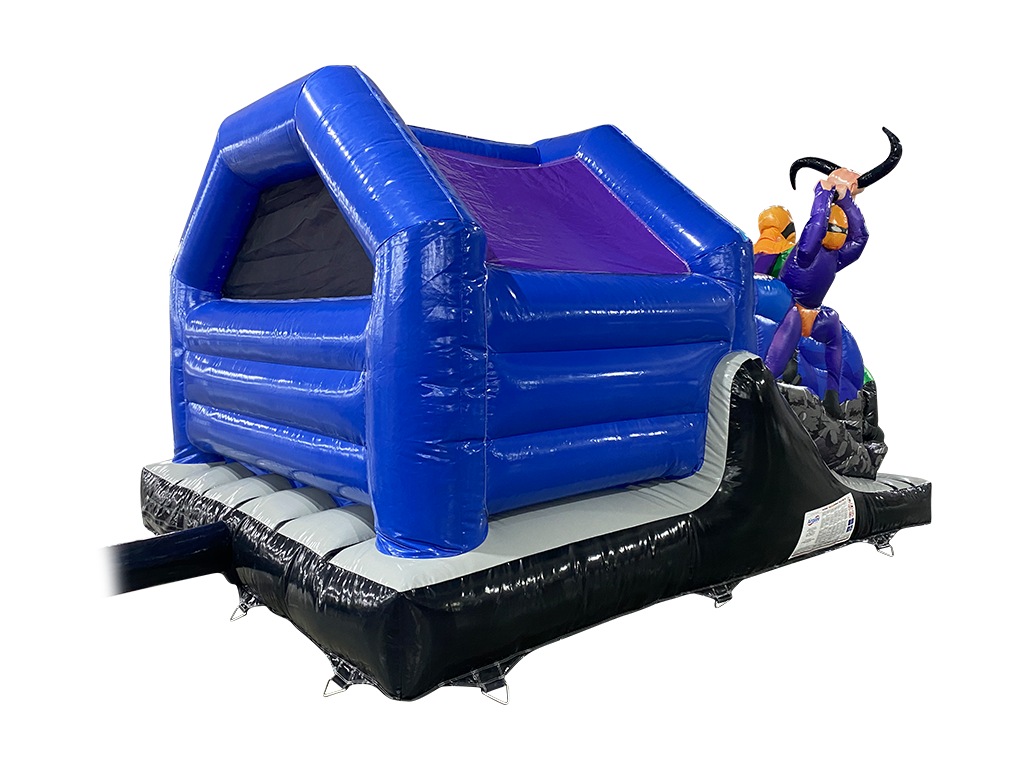 5x4m 3D Superheld Front-Rutsche Kombi