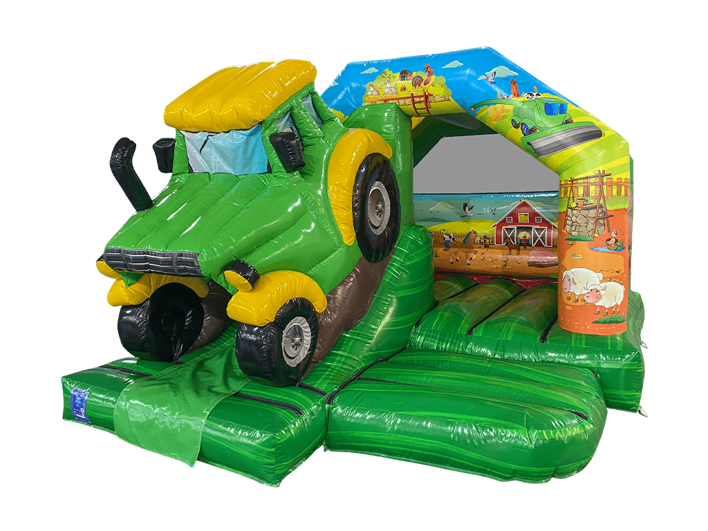 Combină tobogan frontal tractor 3D 5x4m
