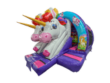 3.7x3.7m 3D Unicorn Curved Front Slide Combi