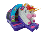 3.7x3.7m 3D Unicorn Curved Front Slide Combi