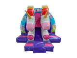 3.7x3.7m 3D Unicorn Curved Front Slide Combi