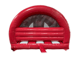 Combinazione Scivolo Curvo Elefante 3D Rosso 5x4,3m