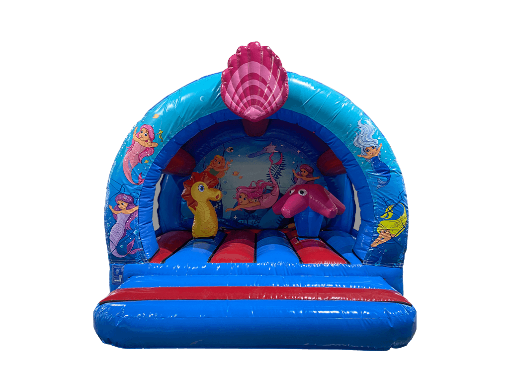 Château gonflable incurvé interchangeable 3D 3.7x3.7m