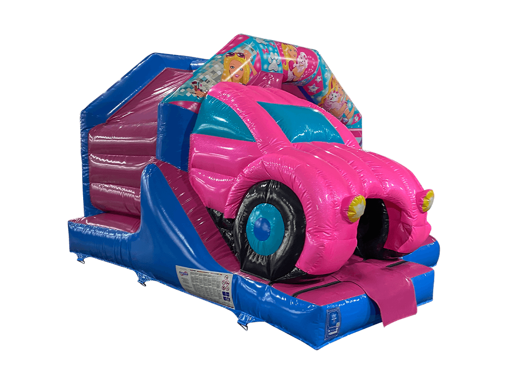 Combi toboggan avant voiture de rêve 3D 5x4m