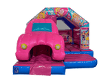 Combi toboggan avant voiture de rêve 3D 5x4m