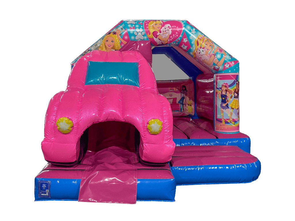 Combi toboggan avant voiture de rêve 3D 5x4m