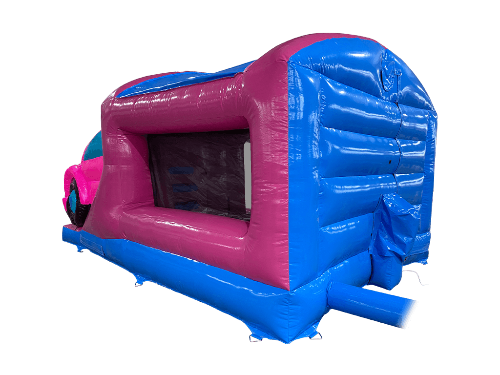 3D Droomauto Box Springen & Glijbaan - Disco Klaar