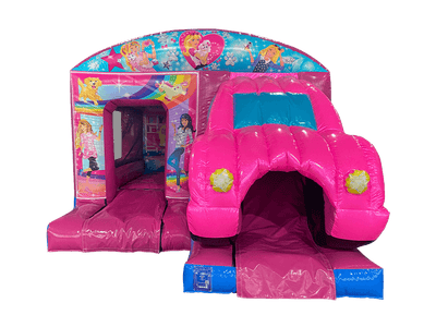 3D Dream Car Box Jump & Slide - Disco Ready