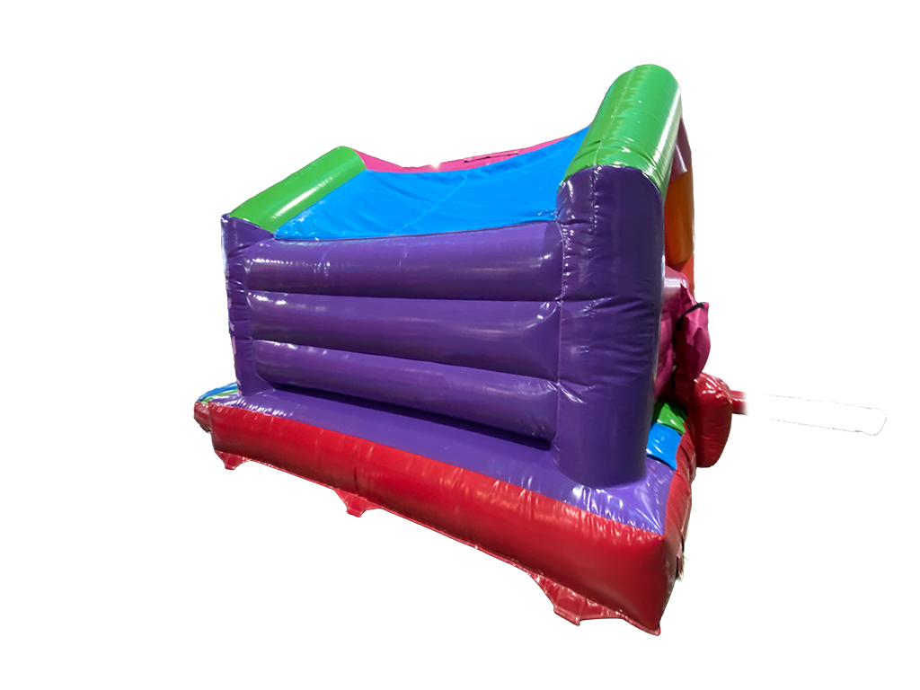 5.5x3.7m 3D Multicoloured Party Front Slide Combi Disco Ready