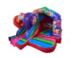 5.5x3.7m 3D Multicoloured Party Front Slide Combi Disco Ready