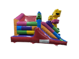 5x4m 3D Building Bricks Front Slide Combi