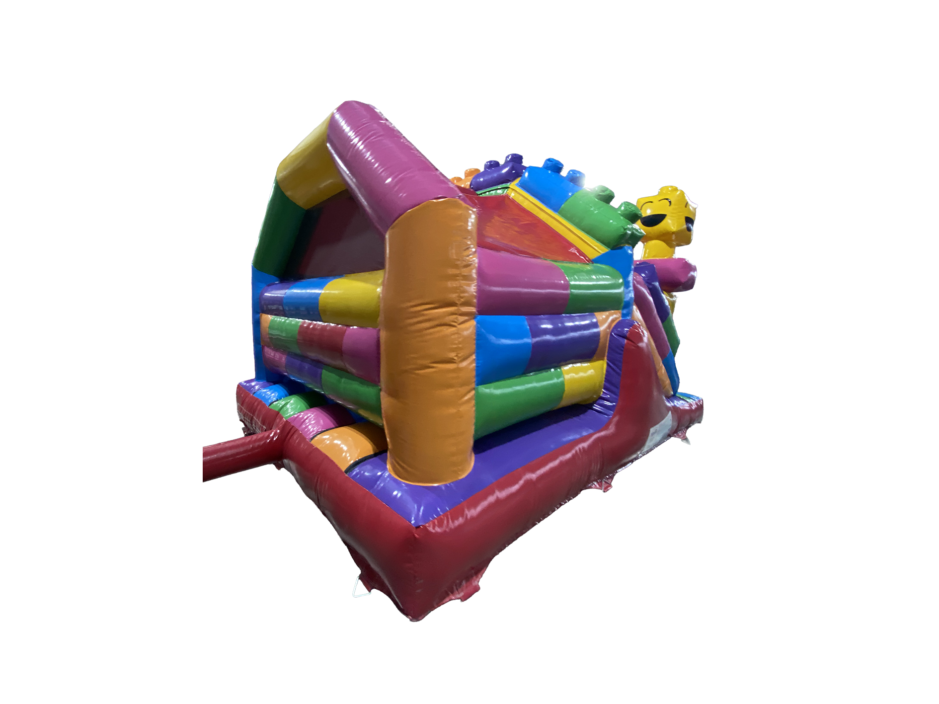 5x4m 3D Building Bricks Front Slide Combi