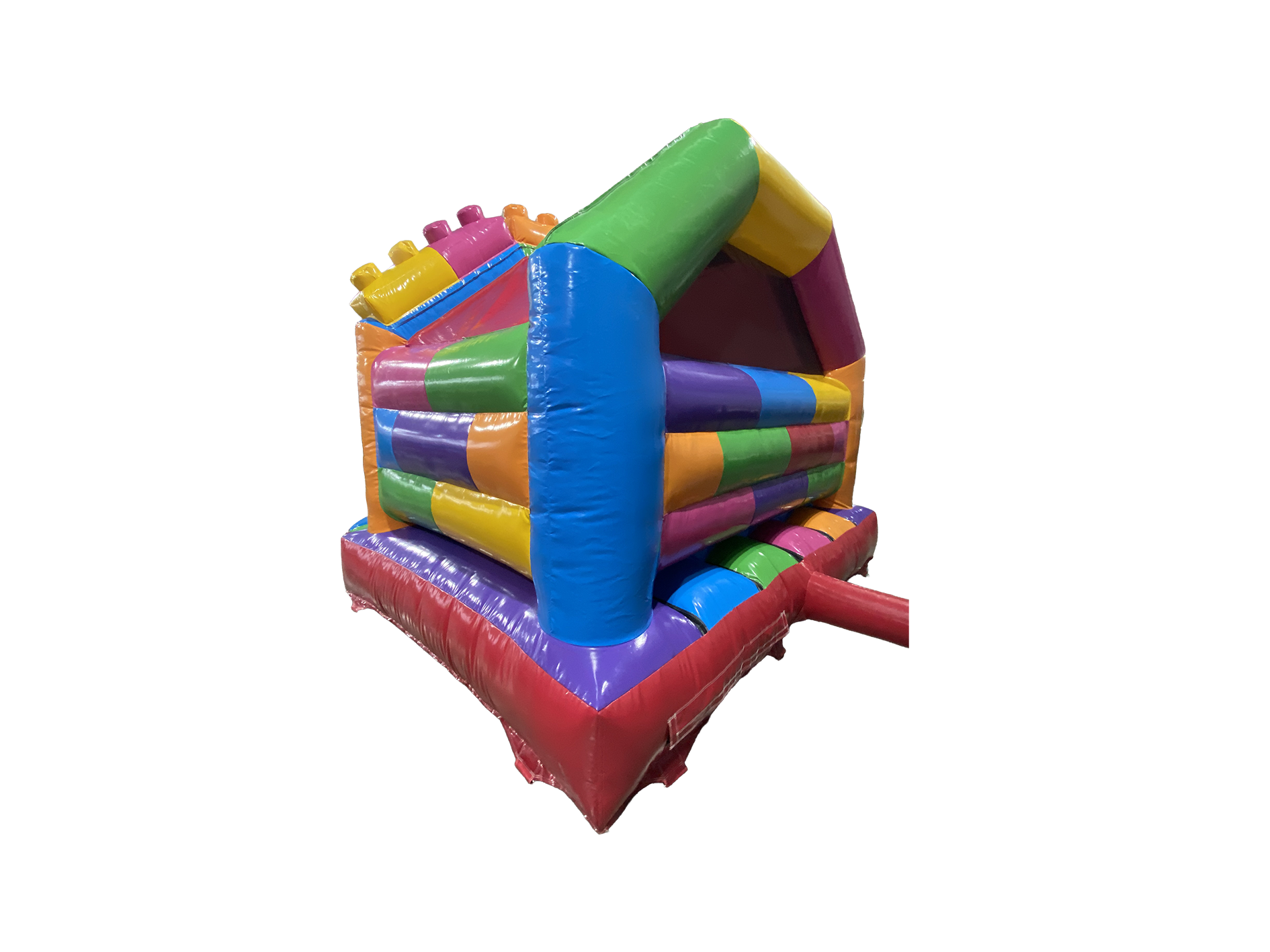 5x4m 3D Building Bricks Front Slide Combi