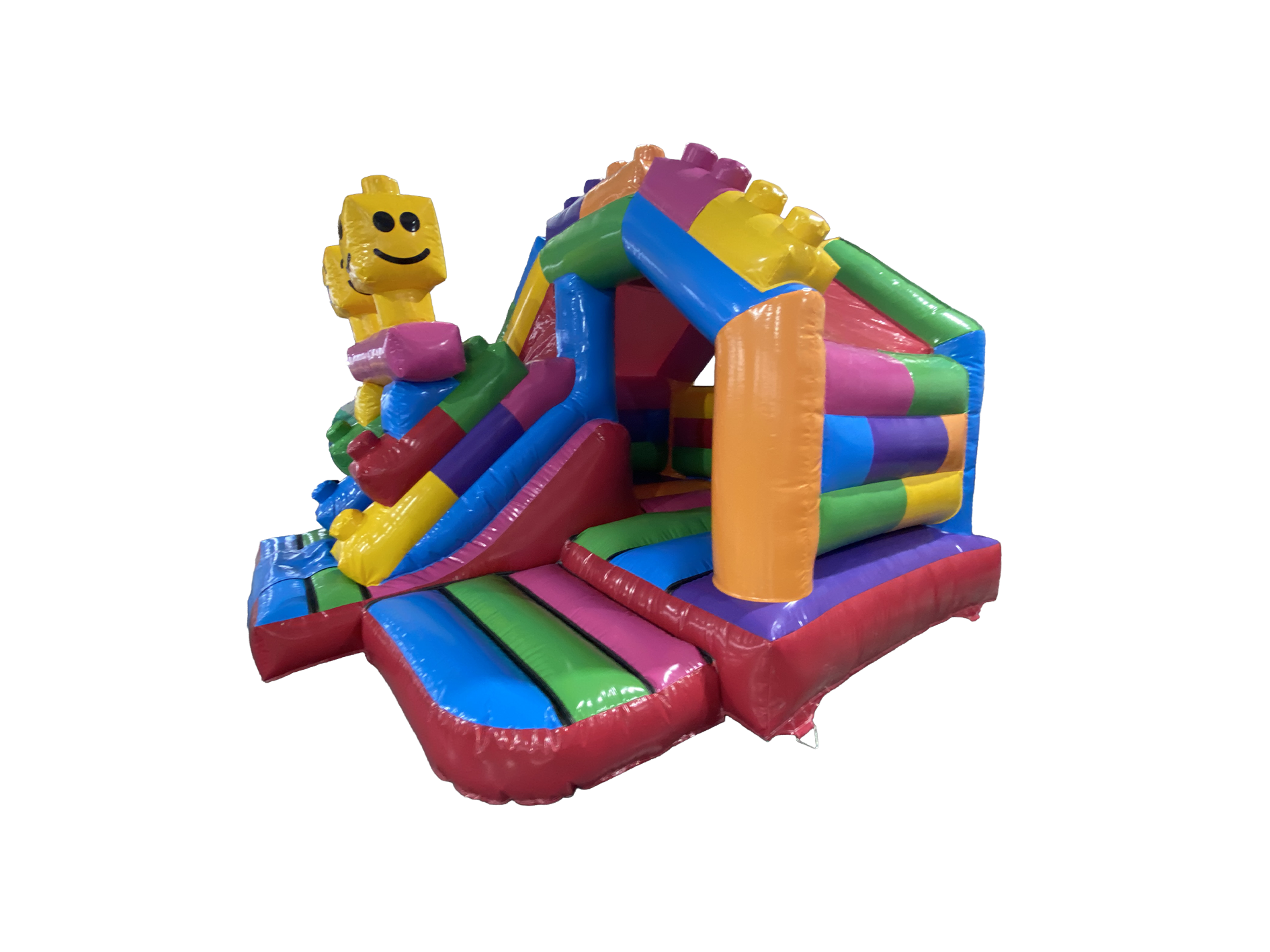 5x4m 3D Building Bricks Front Slide Combi