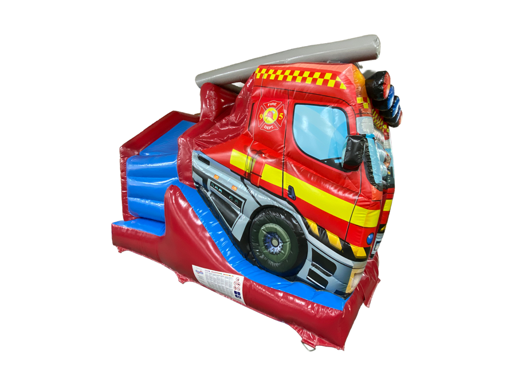 15x12ft 3D Fire Truck Front Slide Combi