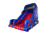 12ft Platform Blue &amp; Red Party Slide