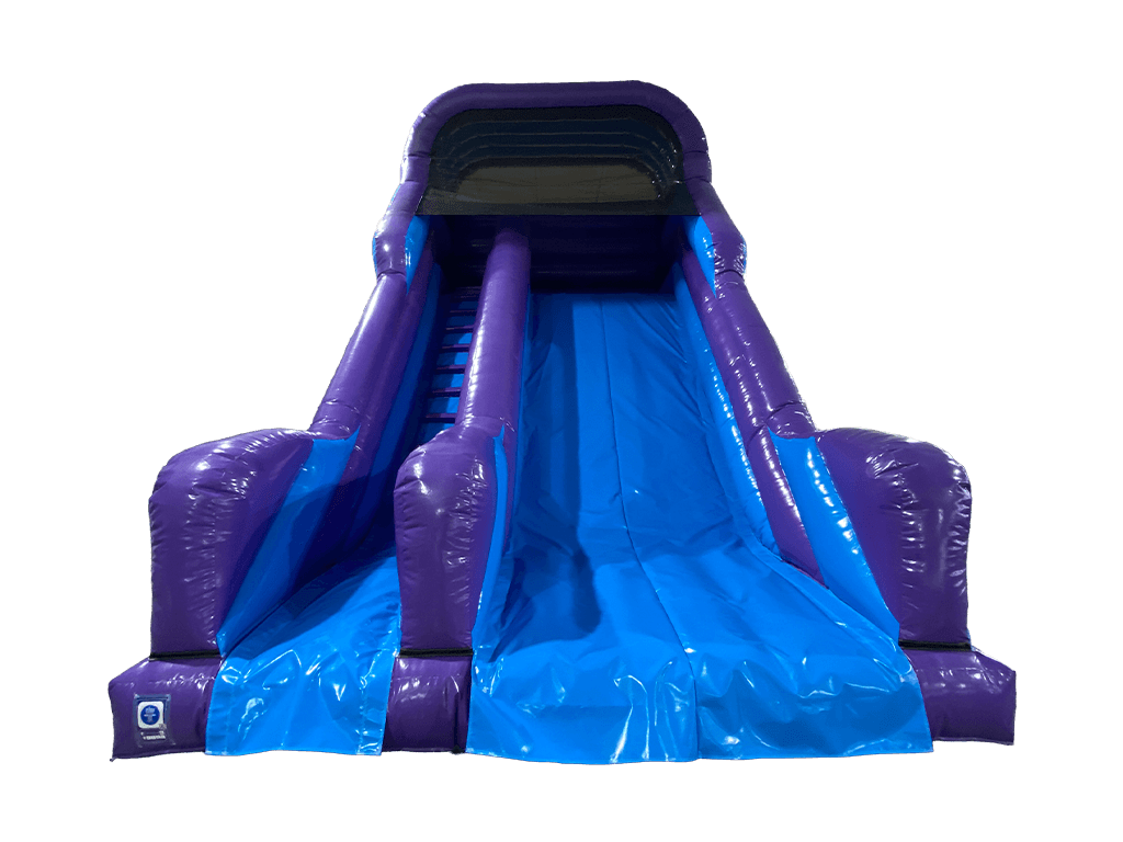 12ft Platform Blue &amp; Red Party Slide