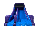 12ft Platform Blue &amp; Red Party Slide