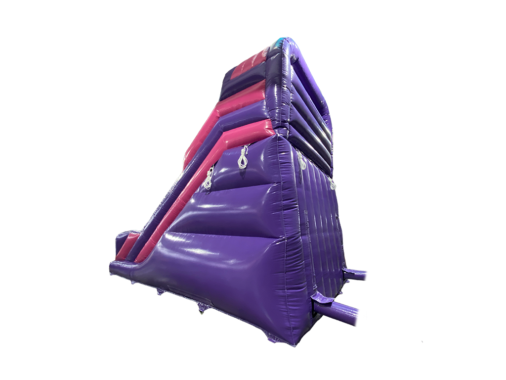 12ft Purple &amp; Fuchsia Platform Slide