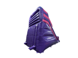 12ft Purple &amp; Fuchsia Platform Slide