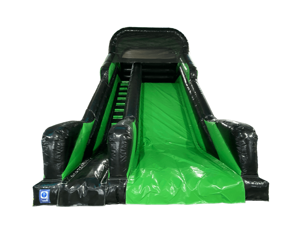 12ft Platform Green Toxic Slide
