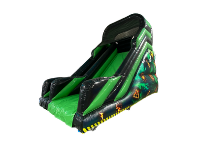 12ft Platform Green Toxic Slide
