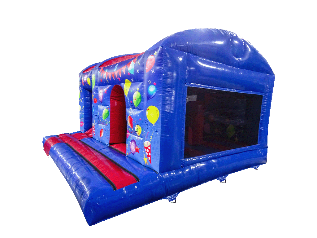 4,5x4,5m Blau & Rot Party Multiplay